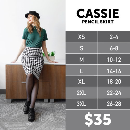 Cassie - Pencil Skirt