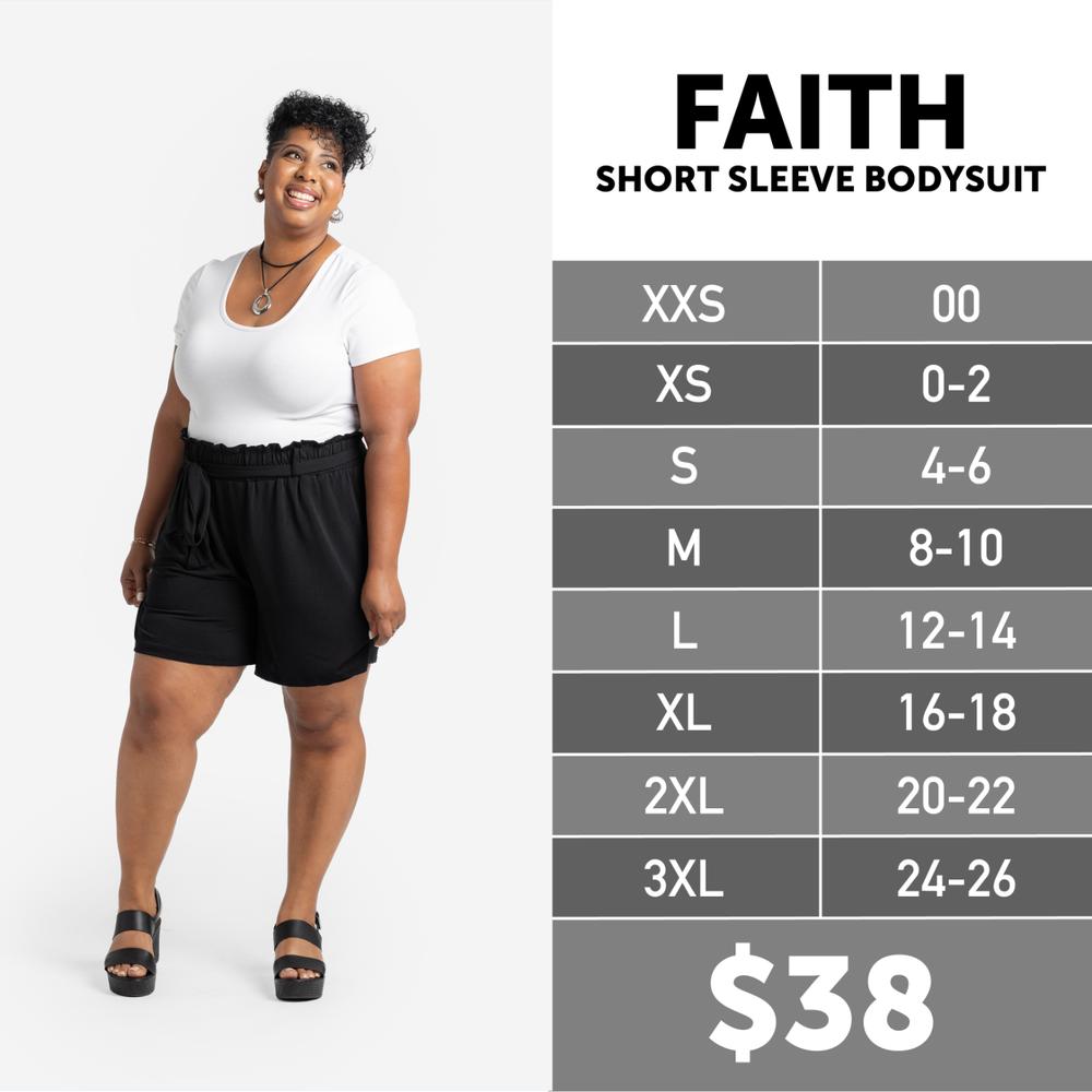 Faith - Bodysuit Short Sleeve