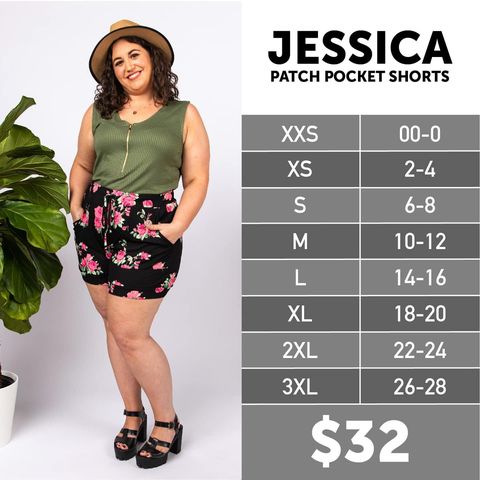 Jessica - Packet Shorts