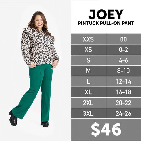 Joey - Pintuck Pants