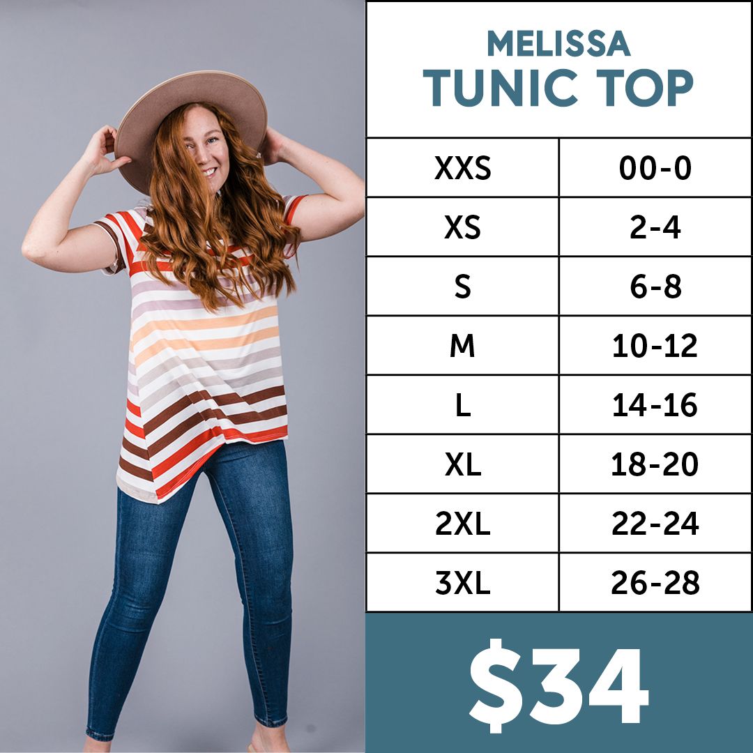 Melissa - Tunic Top