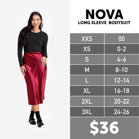 Nova - Bodysuit Long Sleeve