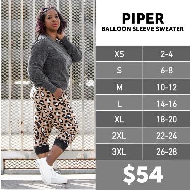 Piper - Balloon Sleeve Sweater