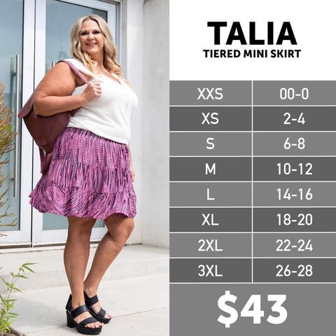 Talia - Tiered Mini Skirt