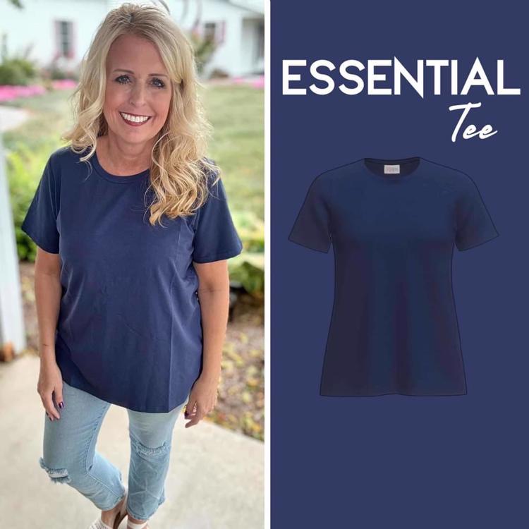 Essentials - Essential Tee - Solid Medieval Blue