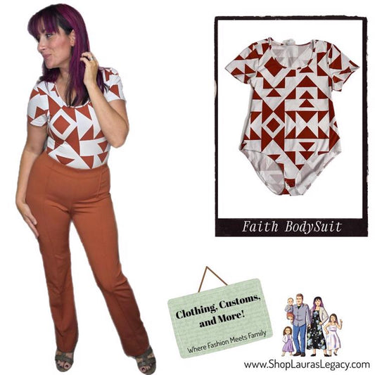 Faith - Brown White Jumbo Boho