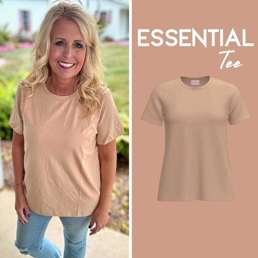 Essentials - Essential Tee - Solid Irish Cream